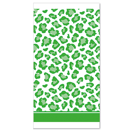 Disposable Slim Luxury Napkins - Leopard - Green - Search Results