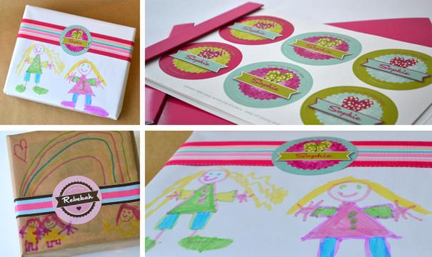 Gorgeous Gift Wrapping & Creative Kids!