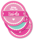 Girls Gift Stickers