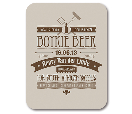 South African Beer Labels - Neutral
