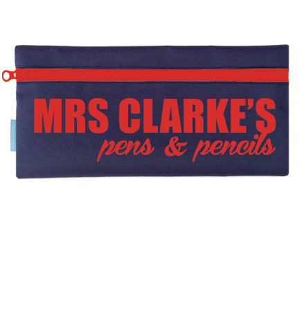 MACAROON ~ Personalised Pencil Case - Cherry