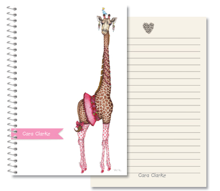tracy journal paul ballerina giraffe macaroon